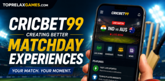 Cricbet99 matchday experience with cricket fan checking live match updates on mobile