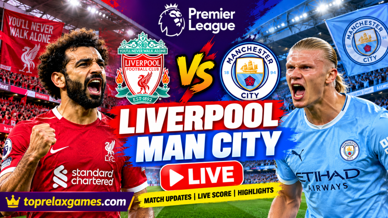Liverpool vs Man City live football match updates, scores and Premier League highlights